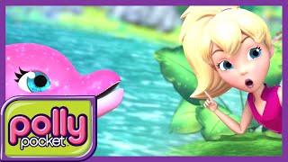 Polly Pocket full episodes | Waterfall games with dolphins  \ Season 19  | Kids Movies | Girls Movie