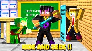 EXTREME MINECRAFT HIDE AND SEEK BUT I SECRETLY CHEATED