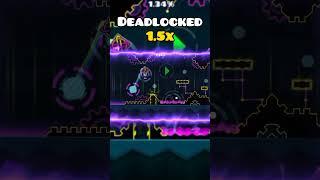 Ускоренный "Deadlocked" #geometrydash #геометридаш