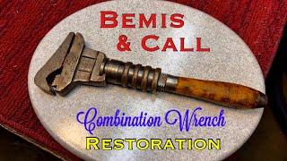 Antique Bemis & Call Combination Wrench Restoration.