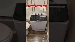 Portable Washer-Dryer!!! Great for RVs, small apartments or on the road traveling.