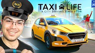 YANDEX TAXIGA ISHGA KIRDIM BIRINCHI ISH KUNIM! YANGI ISHIM TAXI LIFE SIMULATOR