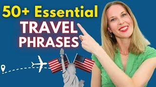 50 Important English Expressions: English Vocabulary Lesson (Travel Phrases)