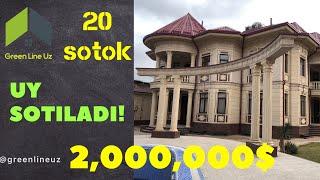 Uy sotiladi 2,000,000 $$$ Toshkentda!!! Дом продаётся! Участка ( hovli ) уй сотилади Срочно !