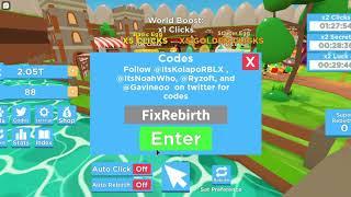 All Working Codes In Clicking Champion Codes!  (Secret World)  Roblox Clicking Champions (part 2)