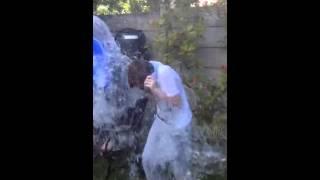 ALS ice bucket challenge - oops!