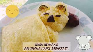 When Reynaxis Solutions cooks breakfast.