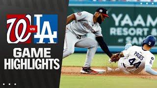 Nationals vs. Dodgers Game Highlights (6/20/25) | MLB Highlights