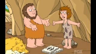 Cavemen arguing - Family guy