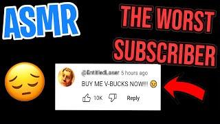 ASMR Fortnite  Worst Subscriber Story Channel Update Relaxing Whispering Ramble 