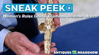 Preview: Rolex Gold & Diamond Bracelet Watch, ca. 1955 | Shelburne Museum, Hr 2 | ANTIQUES ROADSHOW