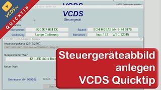 VCDS Quicktip: Steuergeräteabbild erstellen