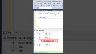 Alter Command in SQL | SQL Interview question #learnsql #sql #programming #sqlchallenge #python