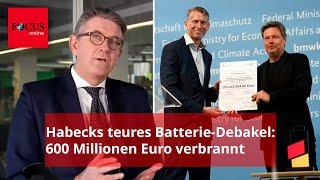 Experte über Habecks Northvolt-Deal: „Bruchbude der Batterieproduktion“