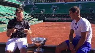 Rafael Nadal & Jack Sock interview each other