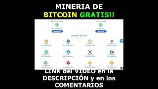 ⭐MINERIA de BITCOIN GRATISCómo GANAR BITCOIN GRATIS por MINUTOMINERIA en la NUBE SIN INVERTIR 2023