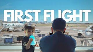 FIRST FLIGHT | PINOY FAMILY in CANADA