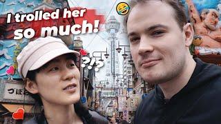 Doing Shenanigans With My Japanese Wife in Osaka 