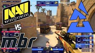 S1MPLE ВЗЯЛ НЕРЕАЛЬНЫЙ КЛАТЧ! NAVI VS MIBR / BLAST Premier Spring Groups 2021 / HIGHLIGHTS / CSGO