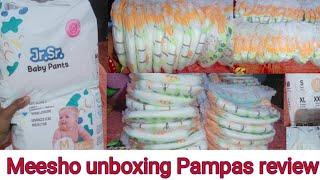 New Meesho Diaper Full Review | Diaper For Baby l Jr.Sr. baby pants unboxing video l Sweety Cooking