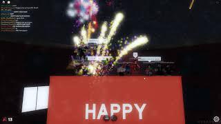 Happy 2021 New Year in Roblox 