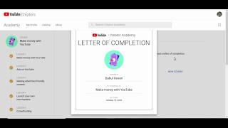 YouTube Creator Academy Course exam answers. Make Money with YouTube.