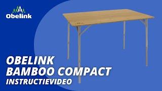 Obelink Bamboo Compact Opzetten | Instructievideo | Obelink