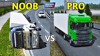 Truckers Of Europe 3 Pro vs Noob