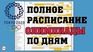 Лови расписание летней Олимпиады 2020 в Токио. Время, даты, медали.