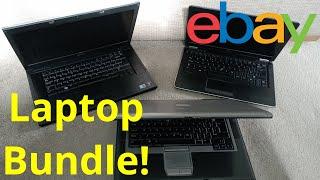 Checking out a Bundle of Laptops - Dell E6510, E7440 and D820!