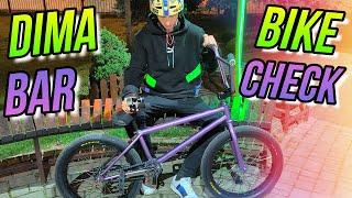 DIMA BAR PURPLE BIKE CHECK 2021/BMX ЗАПЧАСТИ ARMOUR BIKES OIL SLICK/ДИМА БАР ОБЗОР НА ТОП БМХ