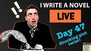 I write a novel(LIVE):DAY 47 Watch me write a novel in real-time. Lots of writing advice for authors