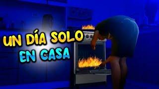 UN DIA SOLO EN CASA COCINANDO (UN DESASTRE) | Bykingcl