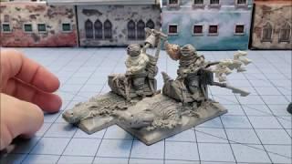 Titan-Forge Miniatures: Bloodsail Island Gator Diver Team unboxed and built!