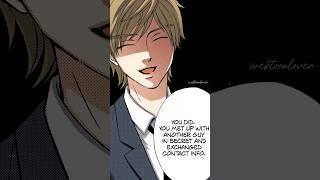 Yandere Toxic Boyfriend: You Can't Have Friends #manhwa #manga #webtoon #anime #manhua #edit #shorts