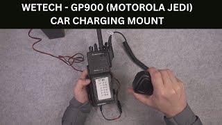 Wetech WTC615D Motorola GP900 car docking & charging station for Jedi series radios