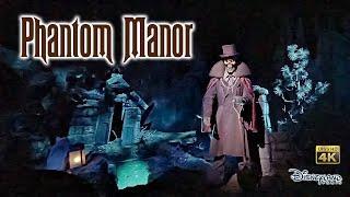 Phantom Manor On Ride Low light 4K POV Disneyland Paris 2023 08 19