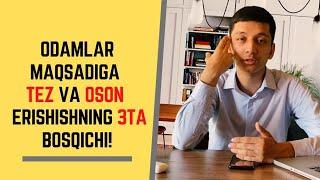 MAQSADINGIZGA TEZ VA OSON ERISHISH SIRLARI! (Kuchli motivatsiya va psixologik test)