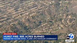 AIR7 video shows widespread destruction in Pacific Palisades