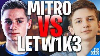 Atlantis Mitr0 1 VS 1 Gambit Letw1k3 | Creative 1v1 *GAMBIT VS ATLANTIS*