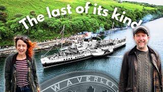 Vintage Paddle Steamer (Last In The World) Comes To Our Island Village For The First Time - Ep122