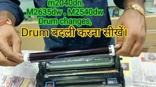 Kyocera m2040dn.M2635dw.M2540dw drum changes, kyocera m2040dn drum Replenishment