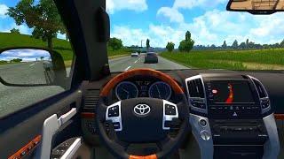 Toyota Land Cruiser 200 | Euro Truck Simulator 2 | Steering Wheel Gameplay