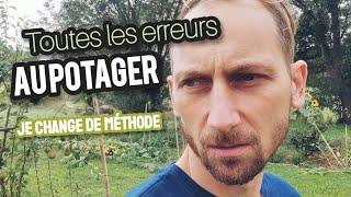 Je vous partage MES ERREURS au POTAGER ! #permaculture #cuisine #potager