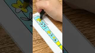 Cute gift ideas—DIY Bookmark Pen #diy #shorts #usa #ideas