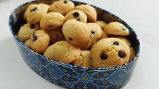 Crispy mini cookie recipe in 5 minutes _ without mixing, very easy and 