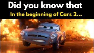 Did you know that in the beginning of Cars 2...