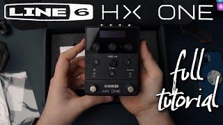 Line 6 HX One | Full Tutorial, Walkthrough, and Setup Guide