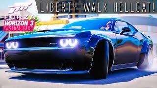 1047HP LIBERTY WALK HELLCAT DRIFT BUILD!!! | Forza Horizon 3 Custom Cars #2