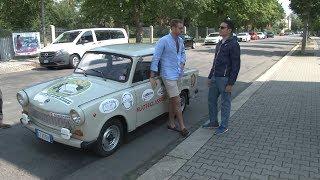 Trabant-Gegenbesuch aus Italien